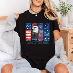 Patriotic Eagle Watercolor Americana 4th Of July Patriotic Ready to Press DTF Transfer for Dtf