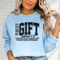 Perfect Gift James 1:17 | Divine Blessings Sweatshirt - Luckets.com