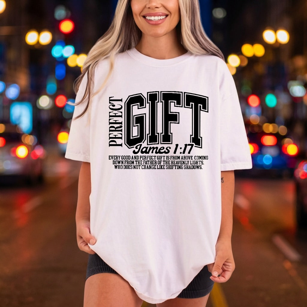 Perfect Gift James Quote Christian Faith Ready to Press DTF Transfer for Dtf