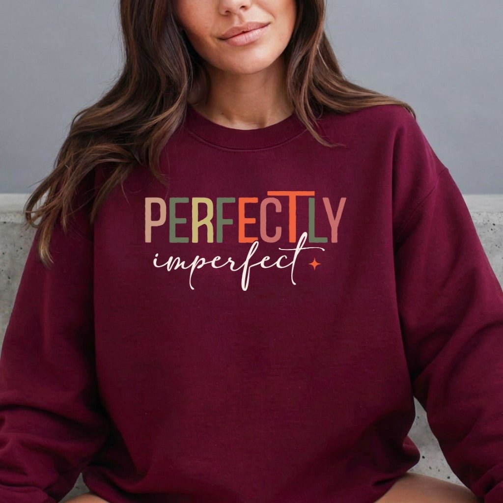 Perfectly Imperfect | Grace & Acceptance Sweatshirt - Luckets.com