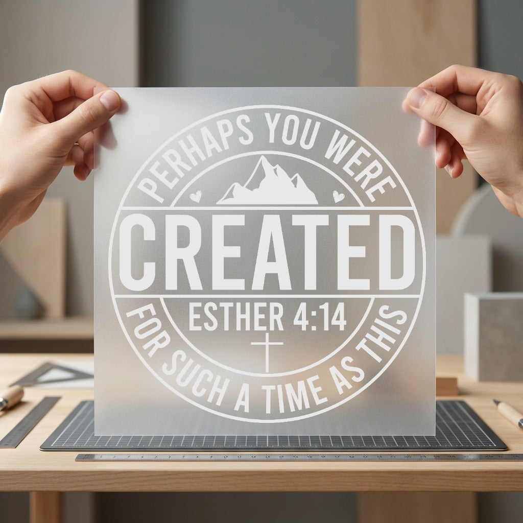 Perhaps You Were Created Christian Faith Ready to Press DTF Transfer for Dtf