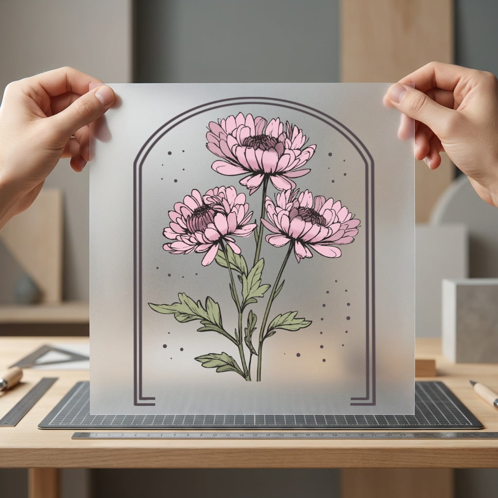 Pink Floral Archway Botanical Mom Aesthetic Ready to Press DTF Transfer for Dtf