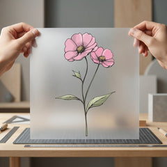 Pink Floral Cosmos Botanical Aesthetic Floral Ready to Press DTF Transfer for Dtf