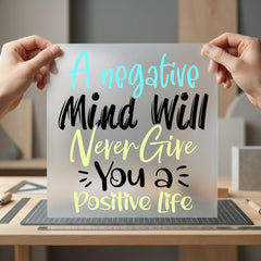 Positive Life Quote Motivational Affirmations Collection Growth Mindset Collection Ready to Press DTF Transfer for Dtf
