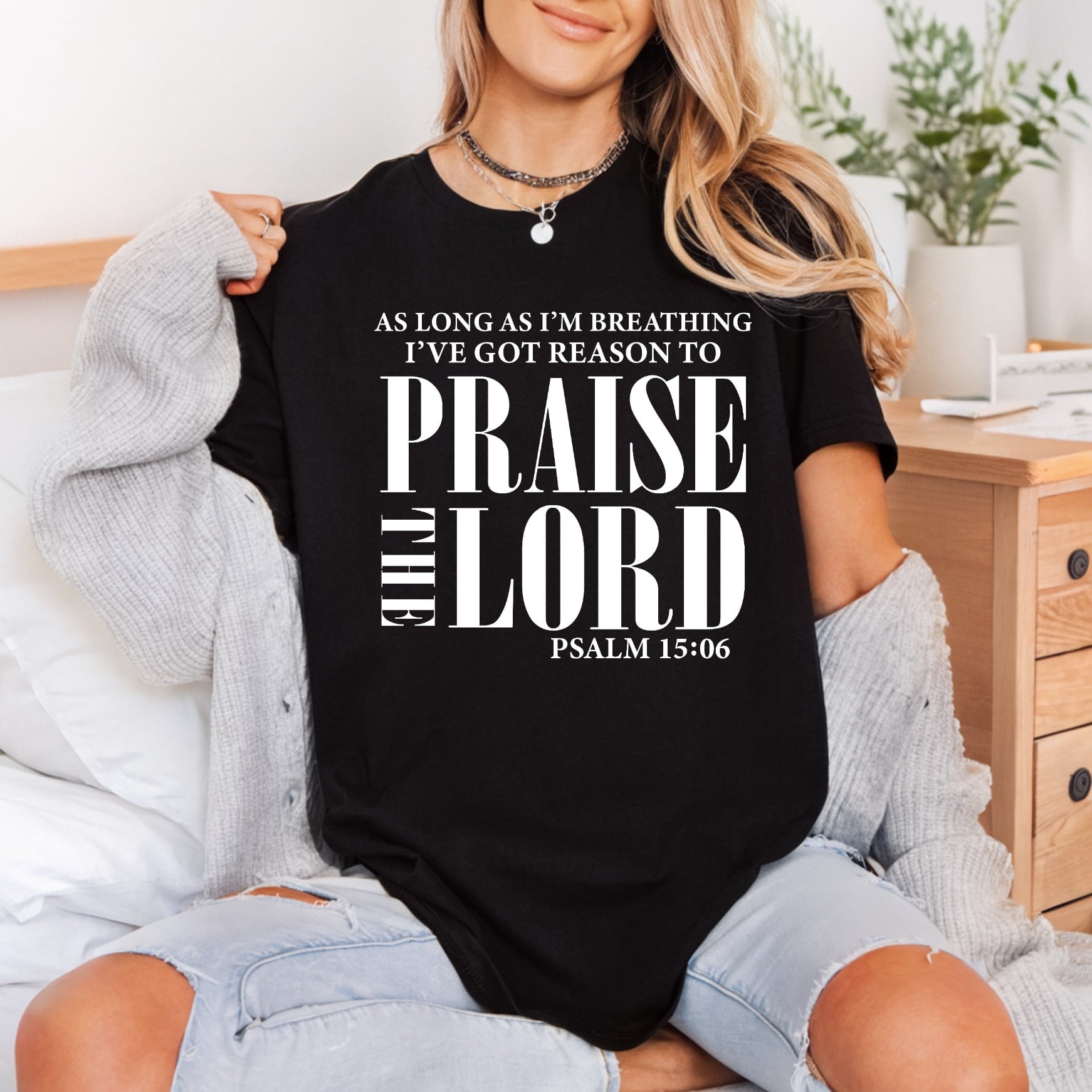 Praise Lord Faith-based Diy Christian Faith Ready to Press DTF Transfer for Dtf