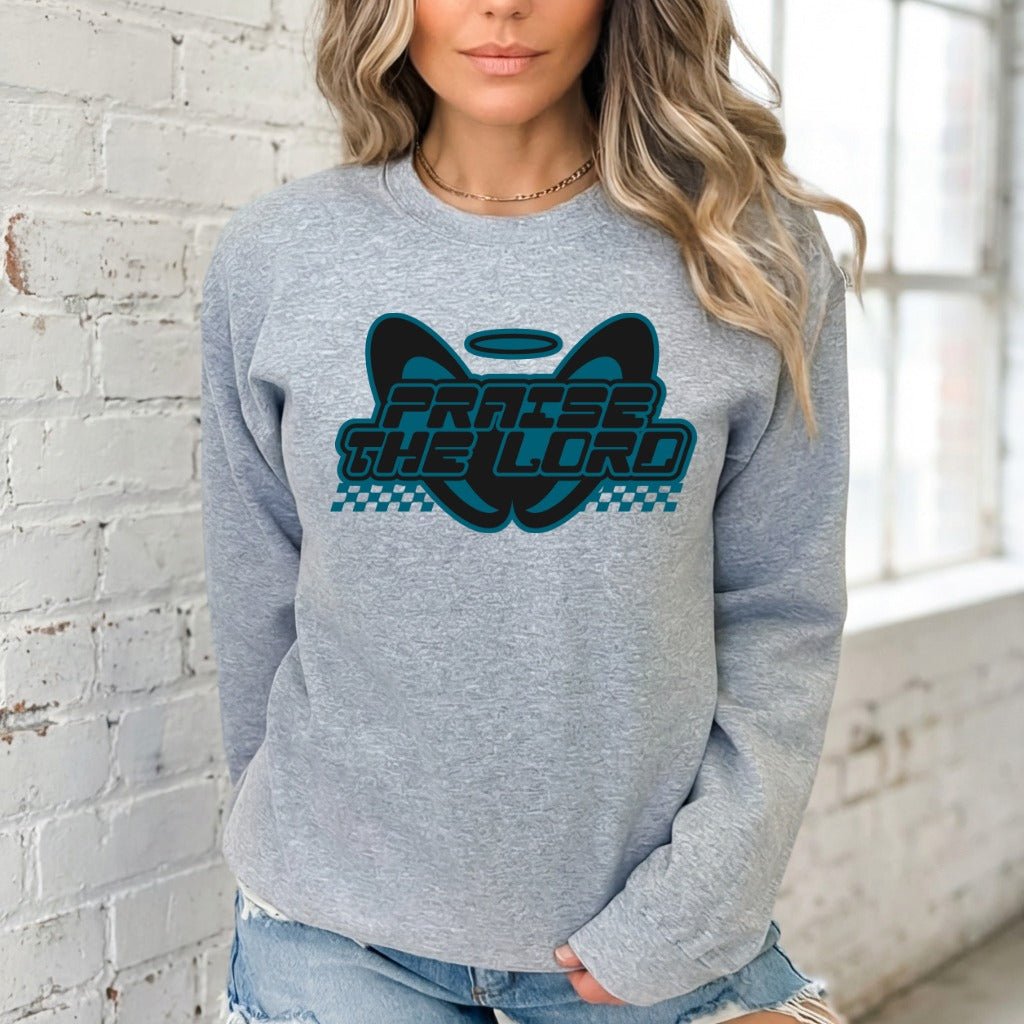 Praise The Lord | Modern Worship Sweatshirt - Luckets.com