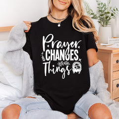 Prayer Changes Things Faith-inspired Christian Faith Ready to Press DTF Transfer for Dtf
