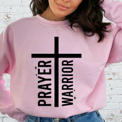 Prayer Warrior | Faith & Strength Sweatshirt - Luckets.com