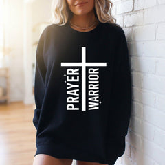 Prayer Warrior | Faith & Strength Sweatshirt - Luckets.com