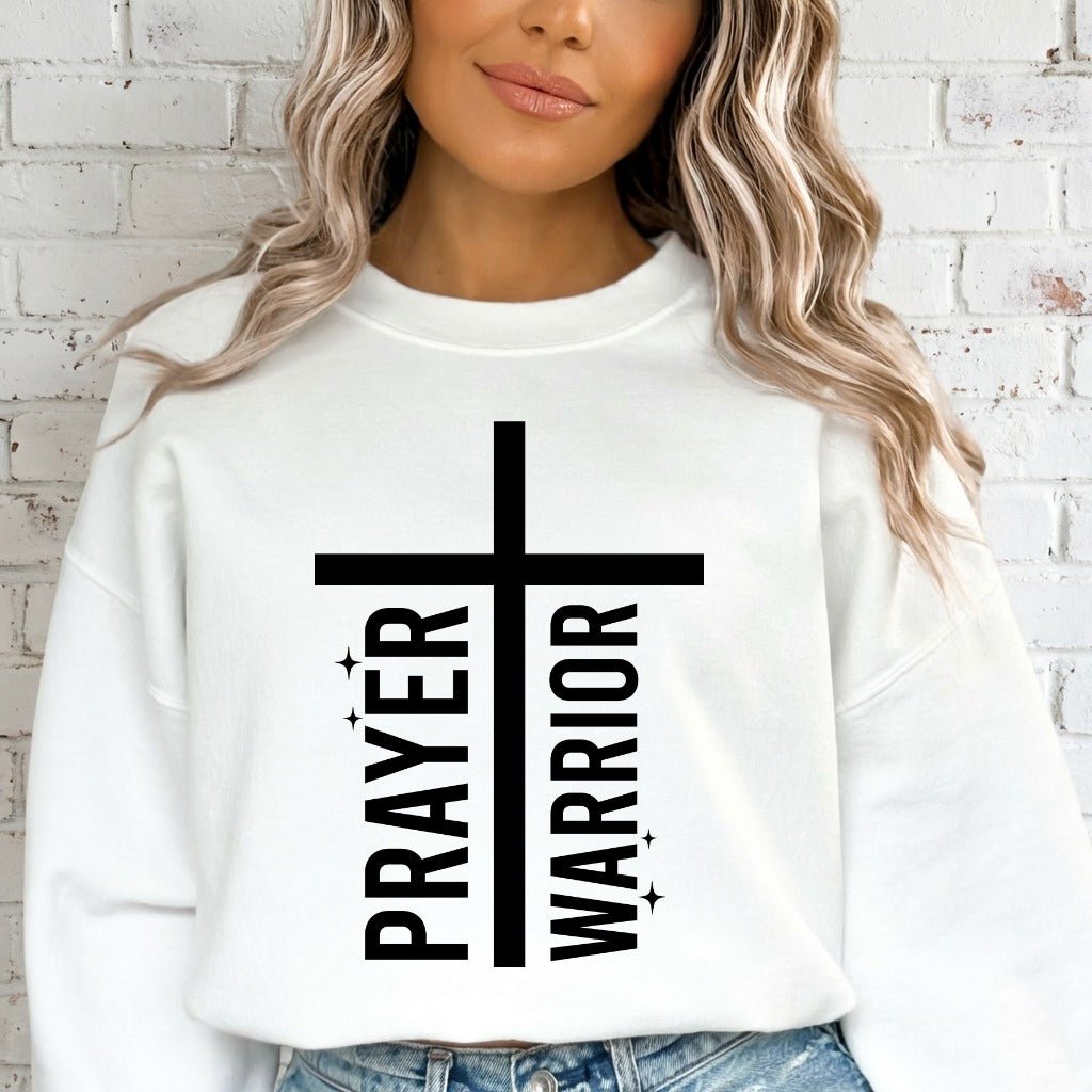 Prayer Warrior | Faith & Strength Sweatshirt - Luckets.com