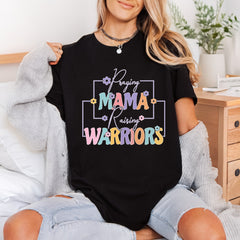Praying Mama Raising Warriors Faith Mom Ready to Press DTF Transfer for Dtf