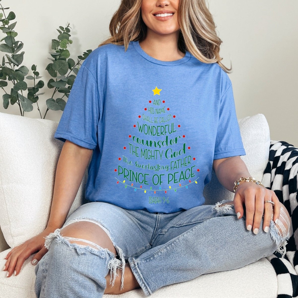 Prince of Peace | Christmas Scripture Tee - Luckets.com
