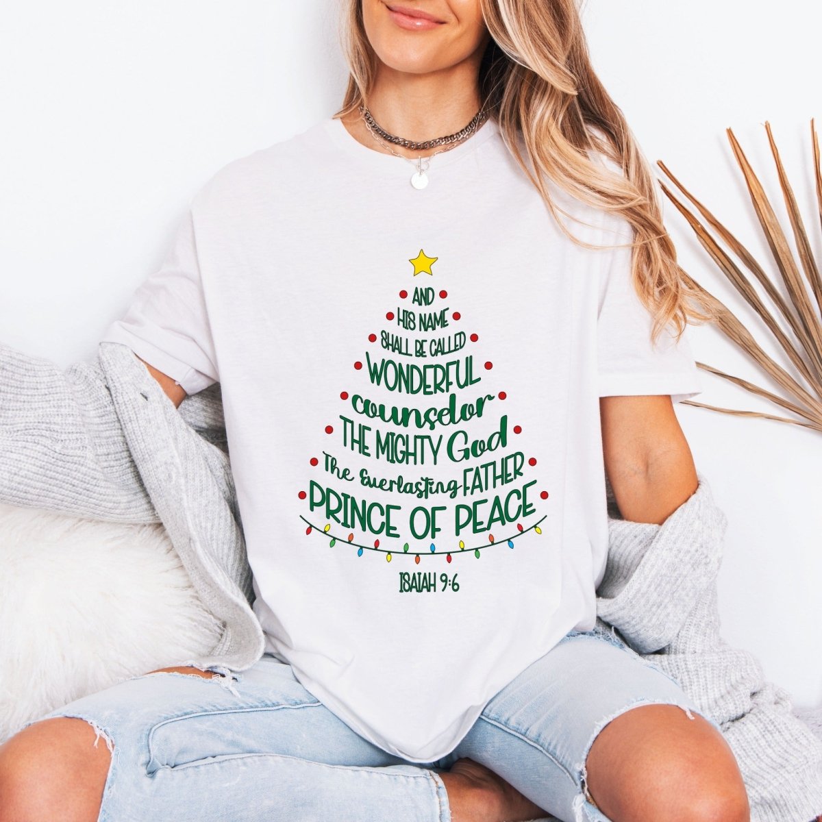 Prince of Peace | Christmas Scripture Tee - Luckets.com