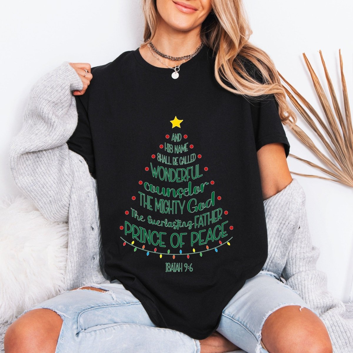 Prince of Peace | Christmas Scripture Tee - Luckets.com