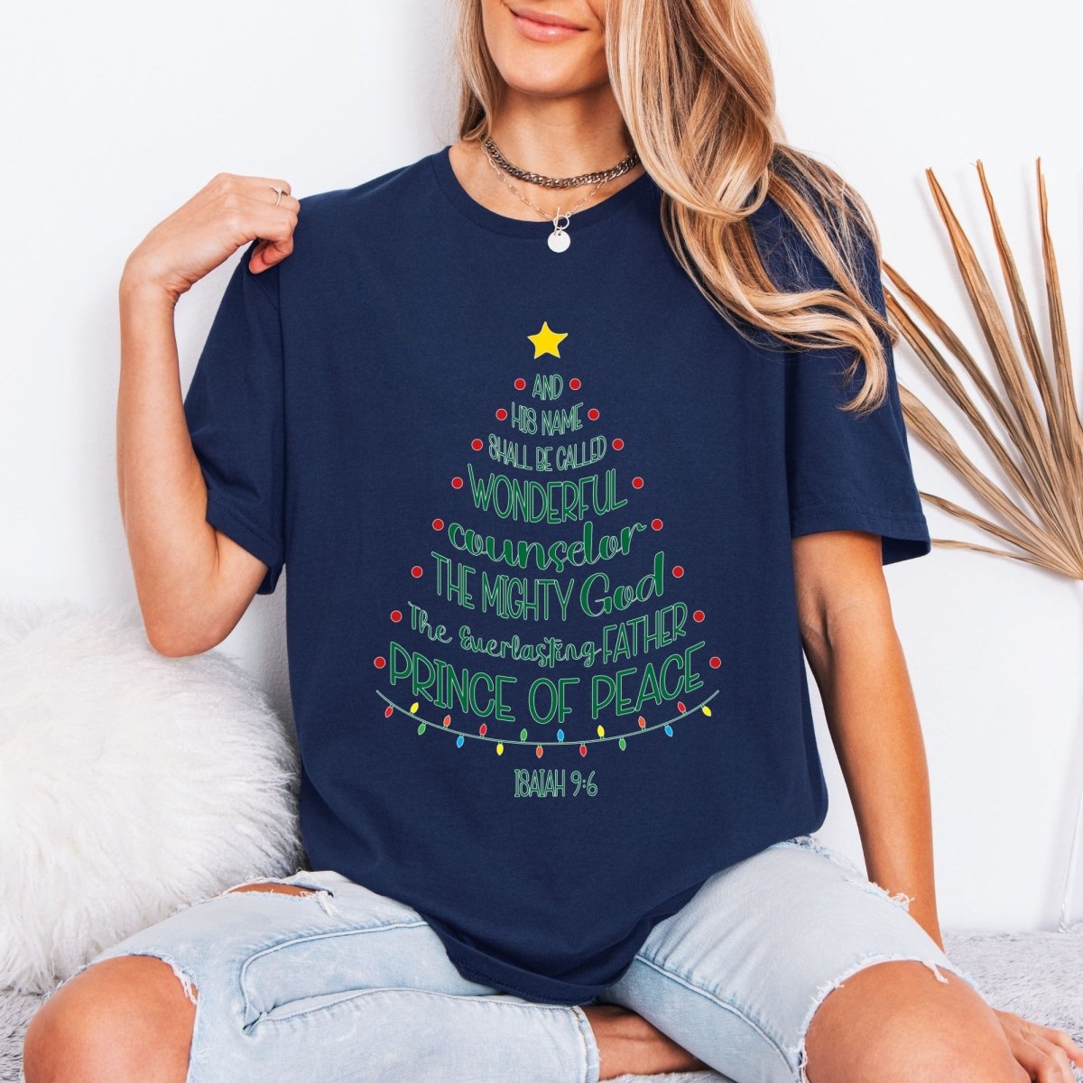 Prince of Peace | Christmas Scripture Tee - Luckets.com