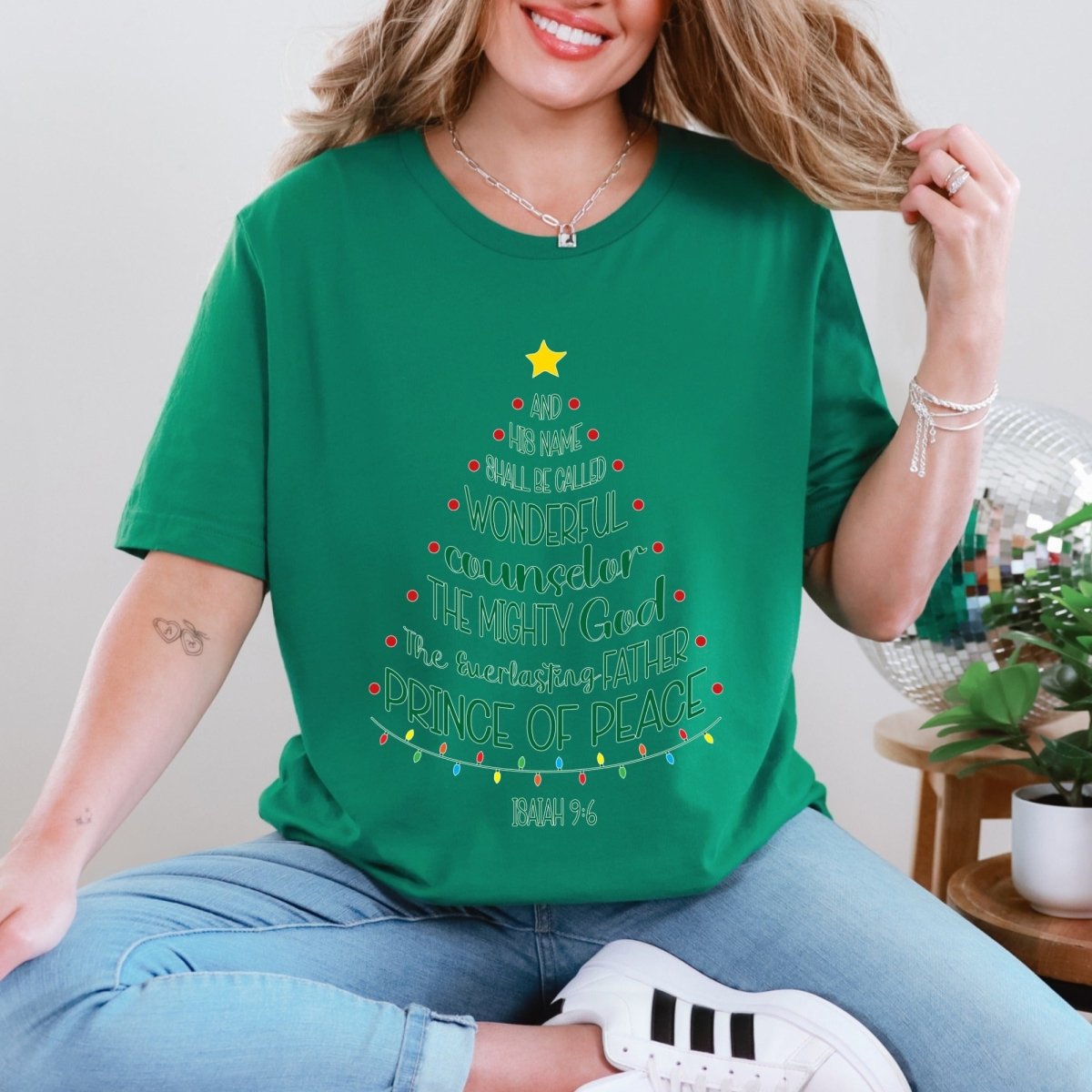 Prince of Peace | Christmas Scripture Tee - Luckets.com
