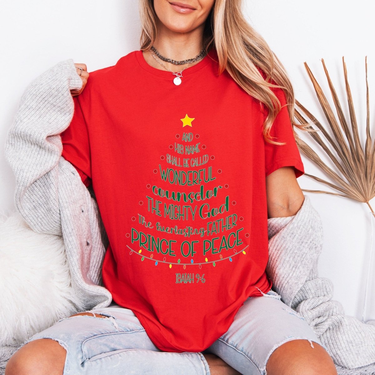 Prince of Peace | Christmas Scripture Tee - Luckets.com