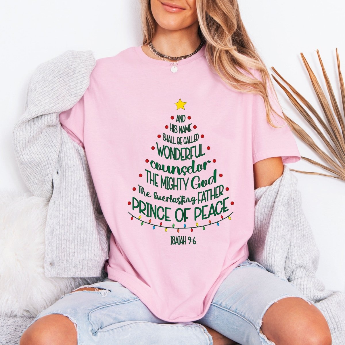 Prince of Peace | Christmas Scripture Tee - Luckets.com