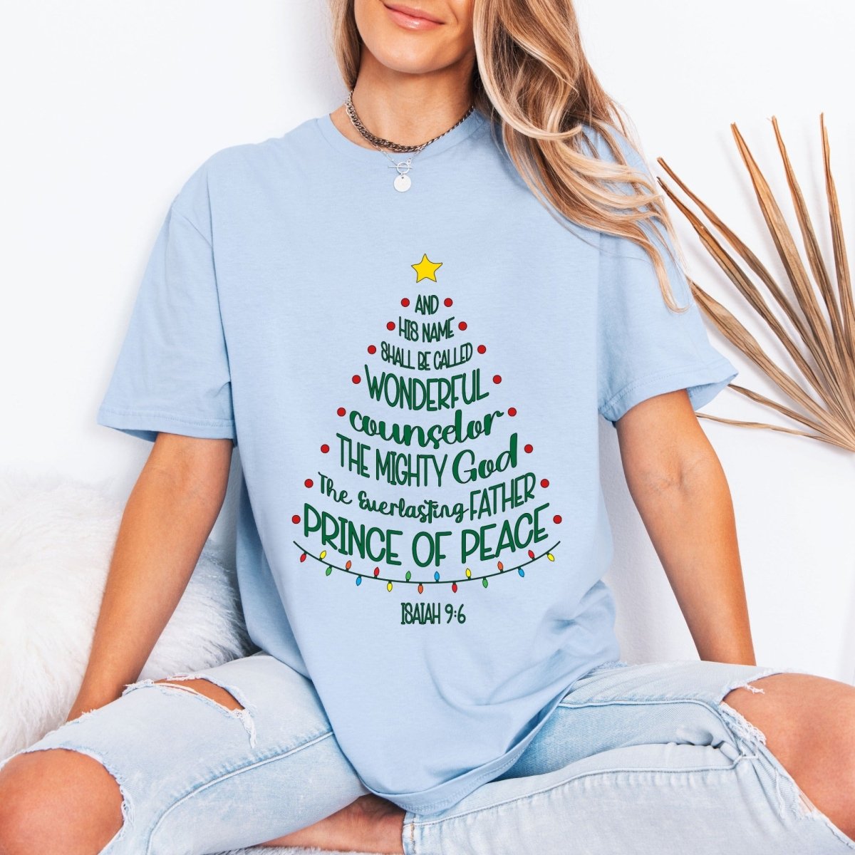 Prince of Peace | Christmas Scripture Tee - Luckets.com