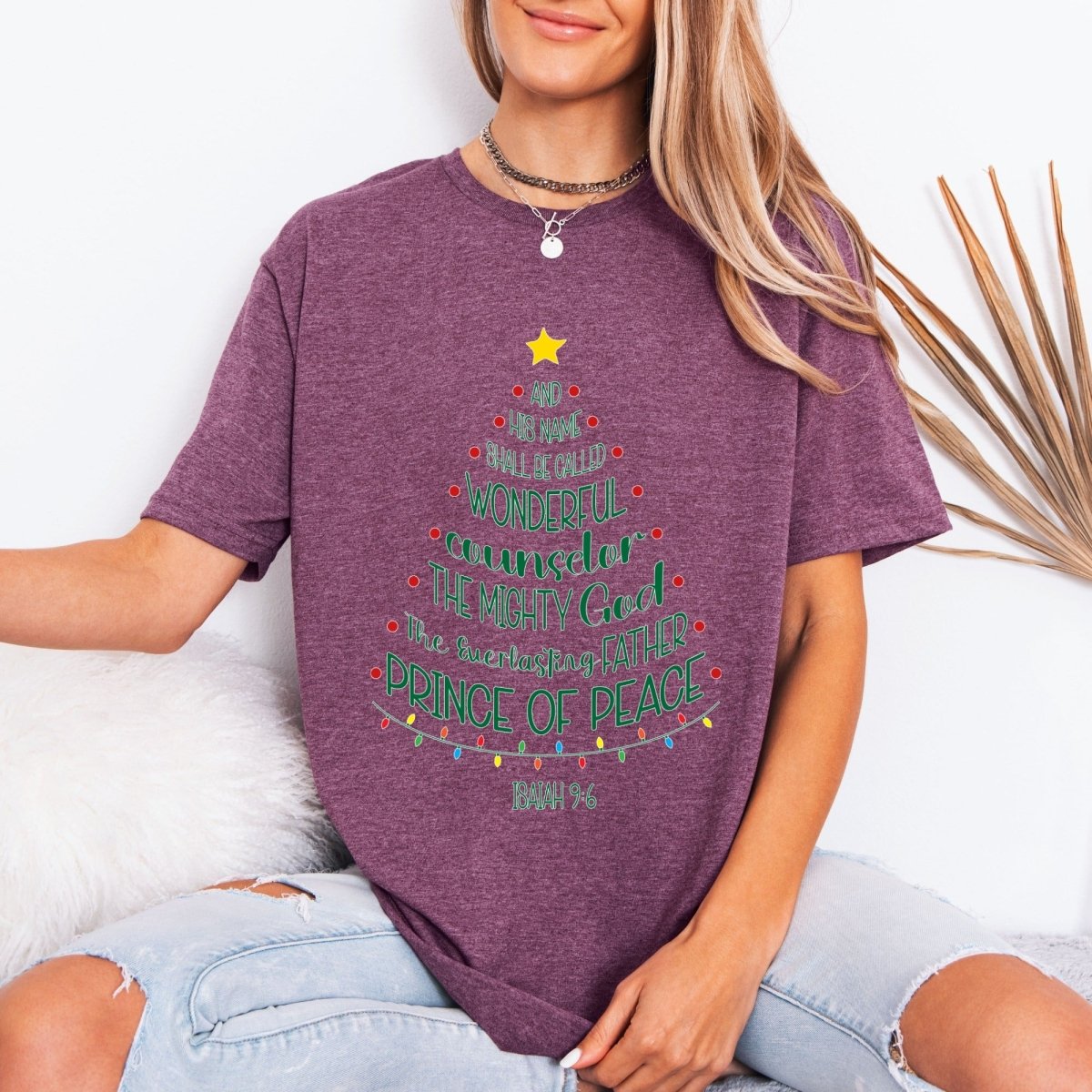 Prince of Peace | Christmas Scripture Tee - Luckets.com