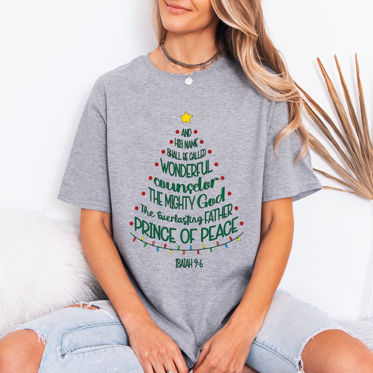 Prince of Peace | Christmas Scripture Tee - Luckets.com