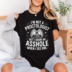 Proctologist Skeleton Nurse Funny Halloween Nurse Ready to Press DTF Transfer for Dtf