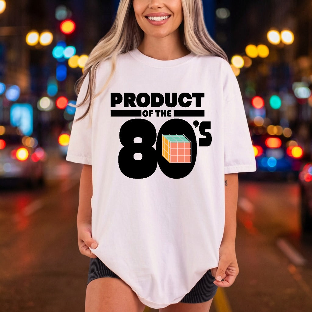 Product 80s Rubik Cube Retro Ready to Press DTF Transfer for Dtf