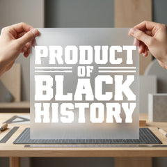 Product Black History Bold Vintage Retro Ready to Press DTF Transfer for Dtf