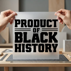 Product Black History Bold Vintage Retro Ready to Press DTF Transfer for Dtf