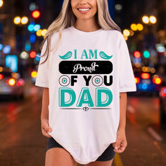 Proud You Dad Father Dad Ready to Press DTF Transfer for Dtf