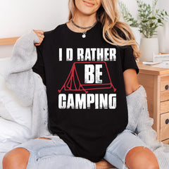 Rather Camping Retro Diy Vintage Retro Ready to Press DTF Transfer for Dtf
