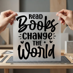 Read Books Change World Teacher Aesthetic Ready to Press DTF Transfer for Dtf