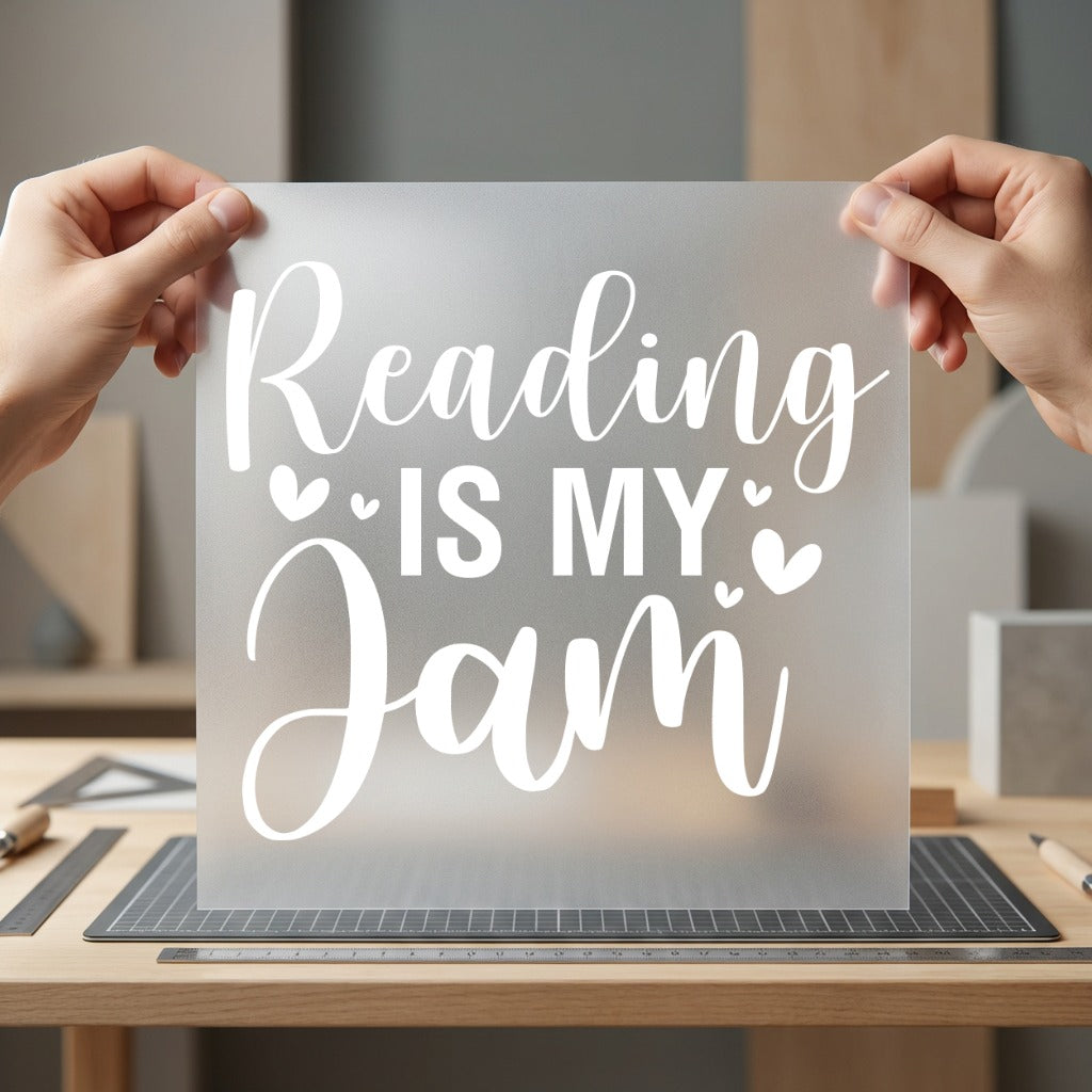 Reading Jam Cozy Bookworm Aesthetic Ready to Press DTF Transfer for Dtf