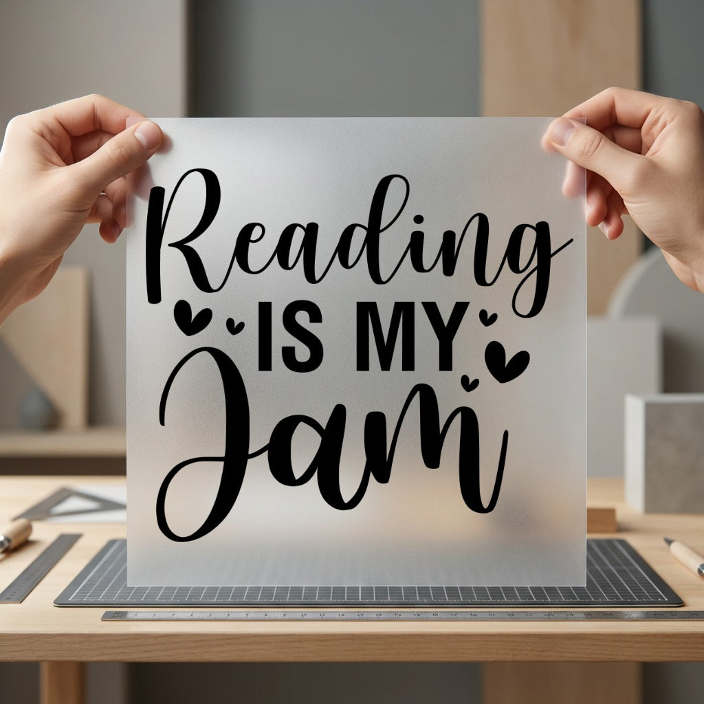 Reading Jam Cozy Bookworm Aesthetic Ready to Press DTF Transfer for Dtf