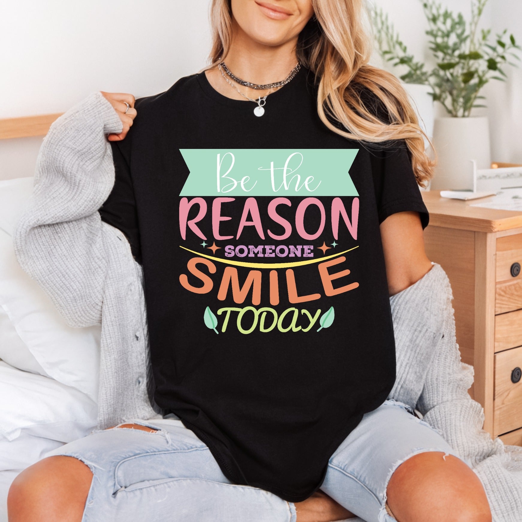 Reason Someone Smile Today Teacher Ready to Press DTF Transfer for Dtf