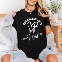 Reckless Love God Faith-based Christian Faith Ready to Press DTF Transfer for Dtf