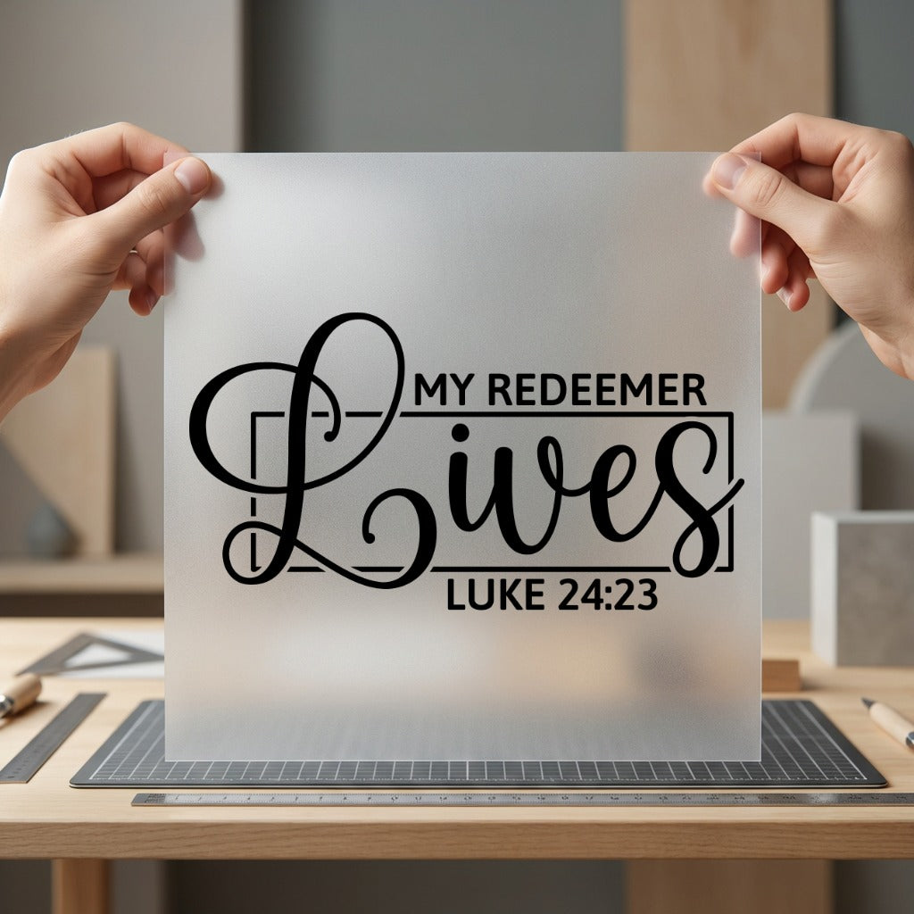 Redeemer Lives Luke Faith-based Christian Faith Ready to Press DTF Transfer for Dtf