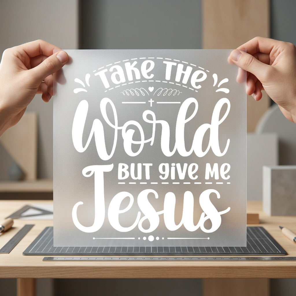 Religious Quote Faith-based Diy Christian Faith Ready to Press DTF Transfer for Dtf