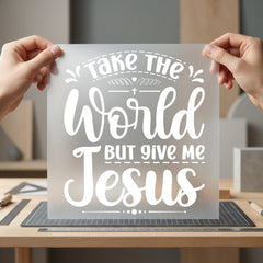 Religious Quote Faith-based Diy Christian Faith Ready to Press DTF Transfer for Dtf