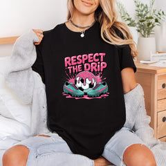 Respect Drip Soccer Y2k Funny Sarcastic Ready to Press DTF Transfer for Dtf