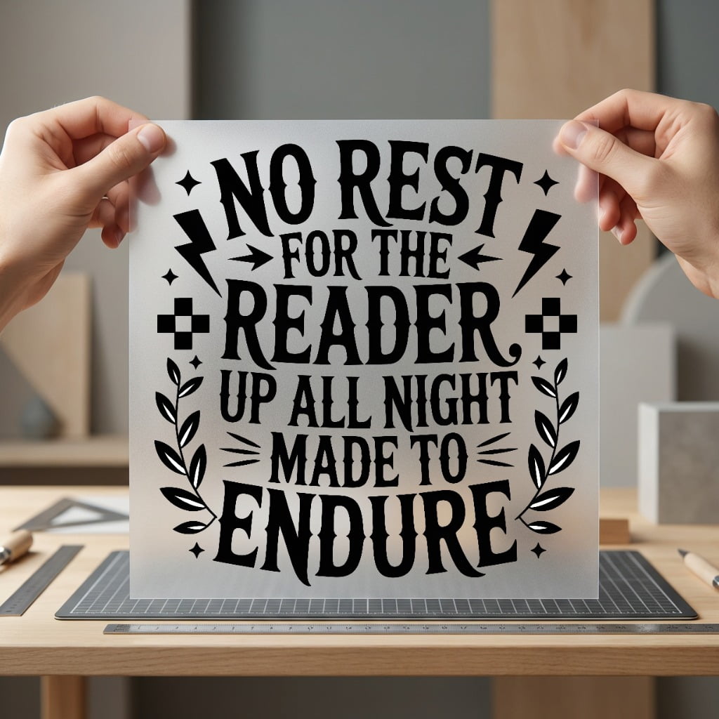 Rest Reader Literary Diy Aesthetic Ready to Press DTF Transfer for Dtf