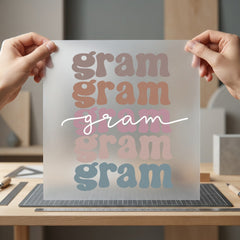 Retro Aesthetic Gram Vintage Grandma Vintage Ready to Press DTF Transfer for Dtf