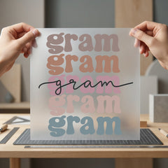 Retro Aesthetic Gram Vintage Grandma Vintage Ready to Press DTF Transfer for Dtf