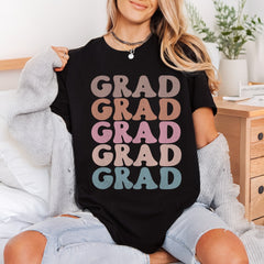 Retro Grad Wavy Text Vintage Retro Ready to Press DTF Transfer for Dtf