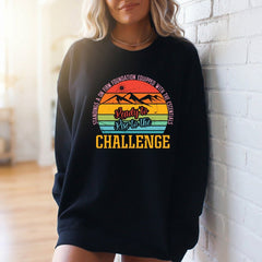 Rise to the Challenge | Faith & Resilience Sweatshirt - Luckets.com