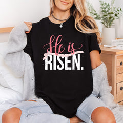 Risen Easter Christian Diy Christian Faith Ready to Press DTF Transfer for Dtf