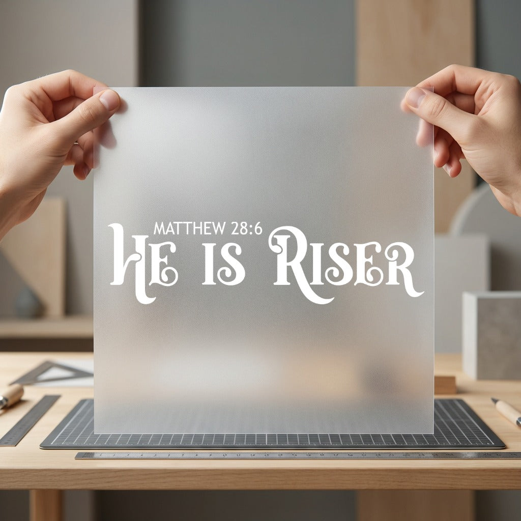 Risen Matthew Christian Diy Christian Faith Ready to Press DTF Transfer for Dtf