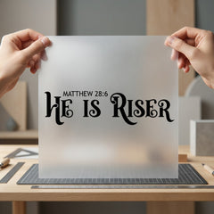 Risen Matthew Christian Diy Christian Faith Ready to Press DTF Transfer for Dtf