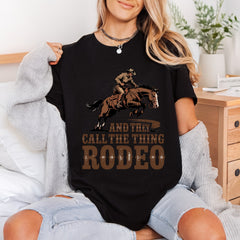 Rodeo Cowboy Horse Riding Usa Vintage Ready to Press DTF Transfer for Dtf