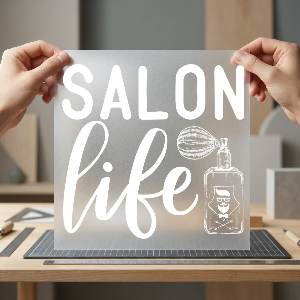Salon Life Barbershop Stylist Aesthetic Ready to Press DTF Transfer for Dtf